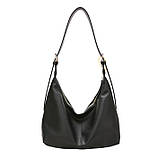 Жіноча сумка на плече м'яка шкіра, фото 5