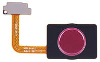 Шлейф LG G710EM G7 ThinQ/Q925 з сканером відбитка пальця (Touch ID) рожевого кольору Raspberry Rose оригінал