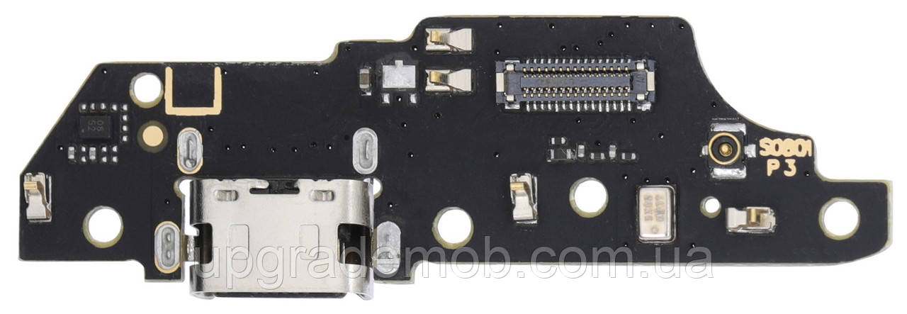 Шлейф Motorola XT2155 Moto E20 /XT2158-6 Moto E30 /XT2159 Moto E40 з роз'ємом заряджання з мікрофоном плата заряджання, фото 1