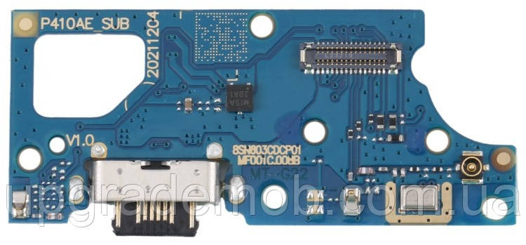 Шлейф Motorola XT2231-2 Moto G22 з роз'ємом заряджання з мікрофоном плата заряджання, фото 1