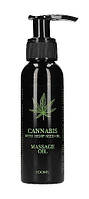 Расслабляющее массажное масло для тела Cannabis With Hemp Seed 100 мл Kiss