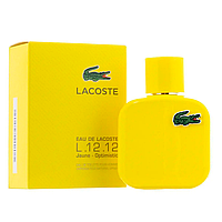 Духи Lacoste Lacoste L.12.12 Yellow (Jaune) Туалетная вода 100 ml (Духи Мужские Лакост Желтый)