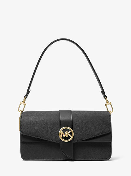 Michael Michael Kors Greenwich Medium Saffiano Leather Shoulder Bag