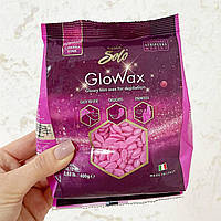 Гарячий віск у гранулах Italwax Glowax Cherry Pink - Рожева Вишня 400 г. (для обличчя)