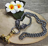 Ожерелье с подвесом "Волки и секира Перуна"   от студии LadyStyle.Biz, фото 7