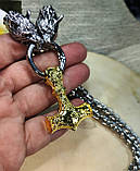Ожерелье с подвесом "Волки и секира Перуна"   от студии LadyStyle.Biz, фото 3