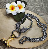 Ожерелье с подвесом "Волки и секира Перуна"   от студии LadyStyle.Biz, фото 8