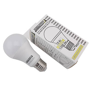 Лампа світлодіодна LED Bulb-A60-15W-E27-220V-4000K-1350L ICCD (шар) TNSy