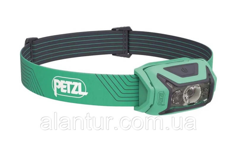 Налобний ліхтар Petzl ACTIK RED, 450 люмен, з червоним підсвічуванням для активного відпочинку, фото 1