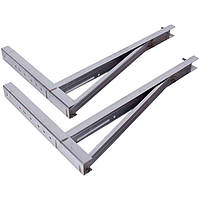 Кронштейни К3 (2 шт., П-профіль, нержавіюча сталь) 600x415mm для установки кондиціонера