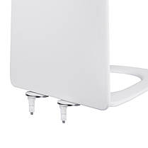 Сидіння для унітазу Qtap Kalao з мікроліфтом Slim QT08991213AW, фото 3