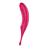 Вібратор для клітора з вакуумною стимуляцією Satisfyer Twirling Pro Red, фото 2
