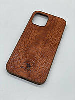 Чохол Polo Knight Case iPhone 13 Pro Max (Brown)