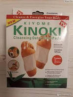 Пластирі на стопи - Kinoki (10штук упаковка ) для виведення токсинів