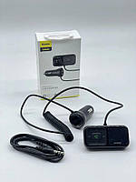 ОЗУ Baseus T typed S-16 Wireless MP3 Car Charger Black (CCTM-E01)