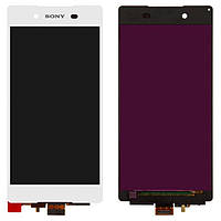 Дисплей (модуль) для Sony E6533 Xperia Z3 + DS, E6553 Xperia Z3 +, Xperia Z4 белый