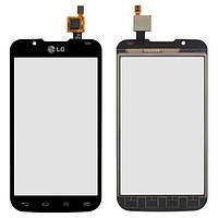 Touchscreen (сенсор) для LG P715 Optimus L7 II черный