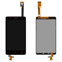 Дисплей (модуль) для HTC DESIRE 400 DUAL SIM / T528w One SU черный