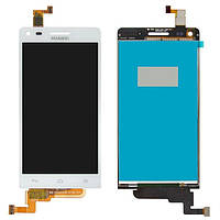 Дисплей (модуль) для Huawei Ascend G6-U10 / P7 MINI белый