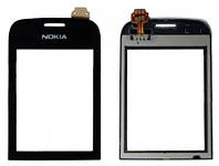 Touchscreen (сенсор) для Nokia 202 Asha (Original China) Black