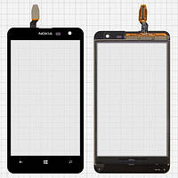 Touchscreen (сенсор) для Nokia 625 Lumia Black