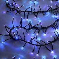 Новогодняя гирлянда диодная 100 LED синий -5м