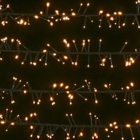 Новогодняя гирлянда диодная 100 LED желтый (5м)
