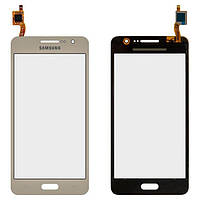 Touchscreen (сенсор) для Samsung G531H / G531DS / Grand Prime VE золотий