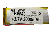 Батарея -BW 4055140P + 3.7V Li-ion 3000mAh