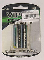 Батарея Vipow AA/R06 2500 mAh 2шт Ni-MH