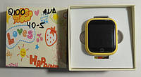 Умные наручные часы Smart Baby Watch Q100S (GPS + LBS + WIFI) YELLOW