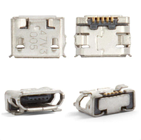 Разъем зарядки (коннектор) для Nokia 6500c, 7900, 8800 Arte; Sony Ericsson W100, X10 mini, 5 pin, micro-Usb