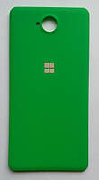 Задняя часть корпуса для Nokia 650 зеленая с боковыми кнопками