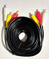 Cable (Кабель) 3RCA-3RCA 5м.