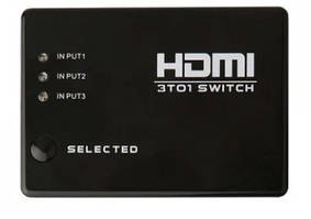 Switch HDMI/3HDMI чорний