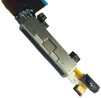 Шлейф (Flat Cable) зарядки для iPhone 4G белый