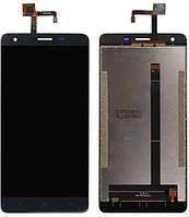 Модуль (дисплей + сенсор) для Oukitel K6000 черный