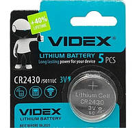 Батарейка "Videx" CR2430 (lithium, 3V)