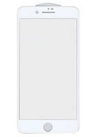 Стекло защитное для iPhone 7 / iPhone 8 / iPhone SE 2020 5D, Цвет - White