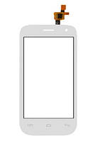 Touchscreen (сенсор) для Fly iQ445 Genius белый