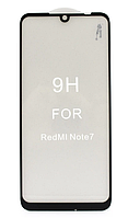 Стекло защитное для Xiaomi Redmi Note 7 5D Black