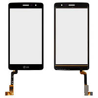 Touchscreen (сенсор) для LG X150, Bello 2, X155, Max, X160, X165 черный