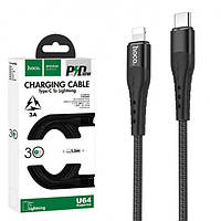 Usb Cable Hoco U64 "Superior PD" Type-C to Lightning 1.2m