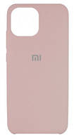 Чехол силиконовый "Original Silicone Case" для Xiaomi Mi 11 pink-sand