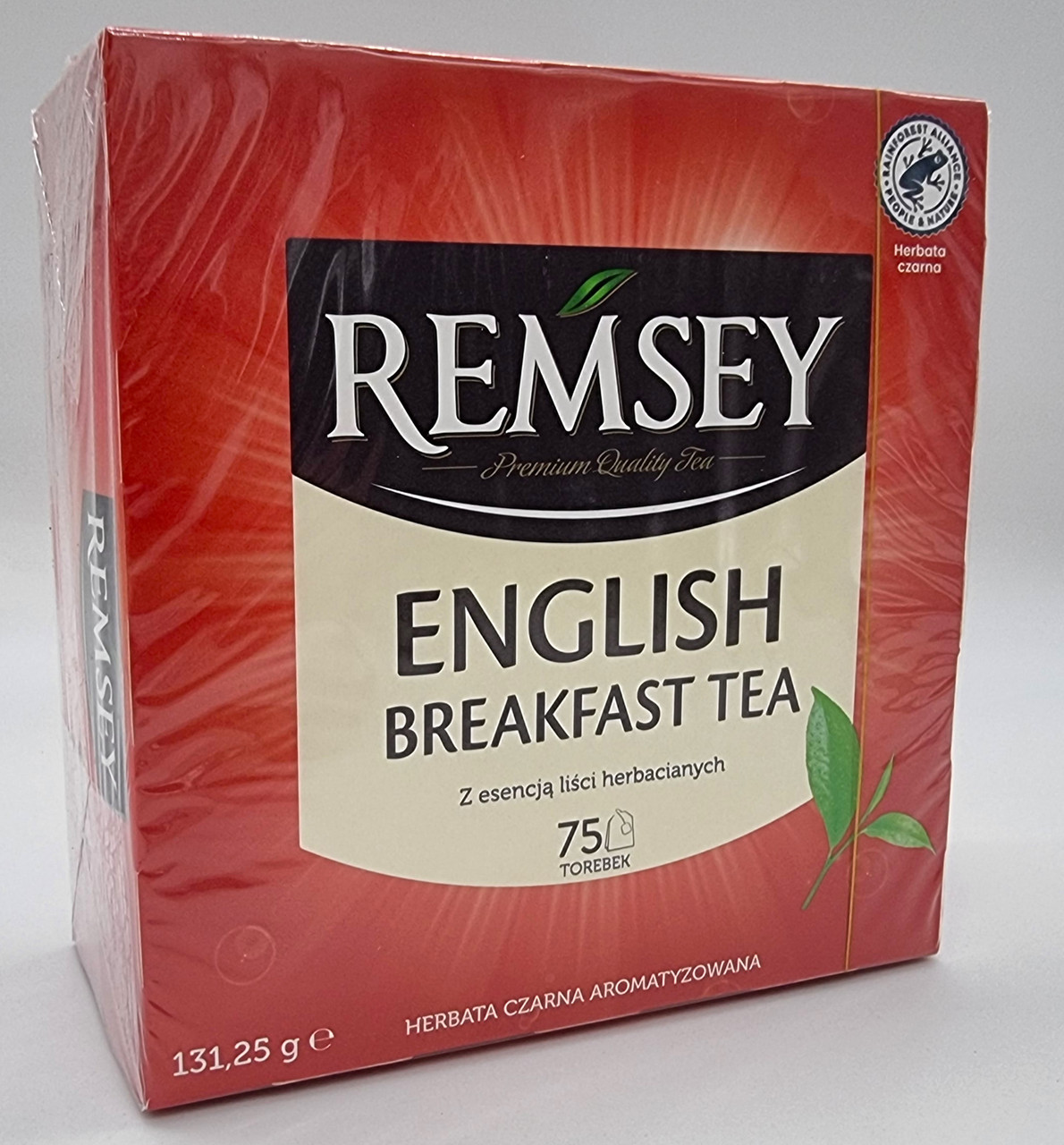Чай чорний "Remsey" English Breakfast Tea Англійський сніданок 75 пак. Польща