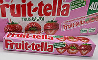 Жевательные конфеты Fruit-tella Фрутелла клубничная