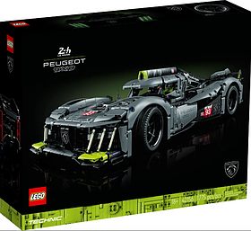 Конструктор LEGO  Technic PEUGEOT 9X8 24H Le Mans Hybrid Hypercar 1775 деталей (42156)