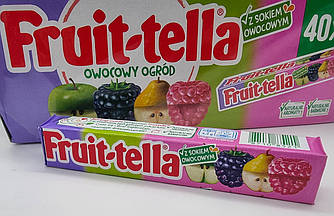 Жувальні цукерки Fruit-tella Фруттіла ягідна