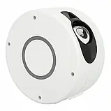 Проектор галактики лазерний, зоряне небо на стелі з пультом, вбудована Bluetooth колонка - Білий, фото 4
