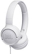 Навушники JBL Tune 500 з мікрофоном Білий (JBLT500WHT)